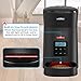 MYPIN Automatic Pet Feeder for Cats and Dogs, Food Dispenser Timer Programmable and Portion Control up to 6 Meals/Day, Voice Recording, Low Food Alarmthumb 4