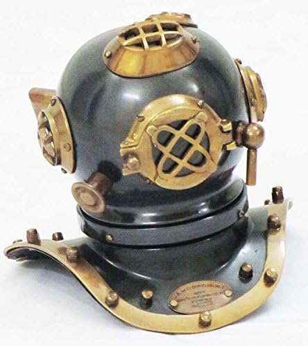 Vintage Armour Store US Navy Deep See Divers Helmet Beautiful Antique Decorative Diving Helmet Desk Nautical Replica