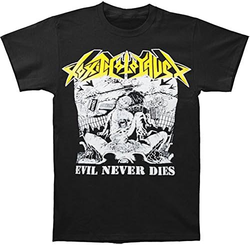 Toxic Holocaust Men's Evil Never Dies T-shirt Black