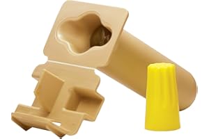King Innovation 20210 DryConn GTSR wire connector, Tan
