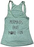 The Bold Banana Women's Mermaids Have More Fun Tank Top
