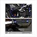 OUTERDO Bicycle Handlebar Grips Double Lock on Locking Aluminum Grips blue