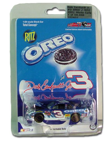 Oreo Blue Goos Cookies/Ritz Crackers #3 Limited Edition Adult Nascar Diecast Collectible