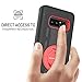 Galaxy Note 8 Case, Note 8 Case Belt Clip, BENTOBEN Heavy Duty Shockproof Kickstand Swivel Belt Clip Full Body Rugged Bumper Hybrid Holster Protective Case for Samsung Galaxy Note 8, Black/Red