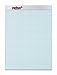 TOPS Prism 100% Recycled Legal Pad, 8-1/2 x 11-3/4 Inches, Perforated, Blue, Quad Rule (5 x 5), 50 Sheets per Pad, 12 Pads per Pack (76581)