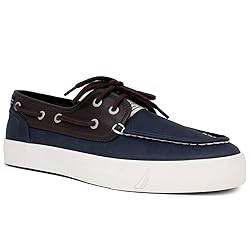 Nautica Men's Lace-Up Boat Shoe, Casual