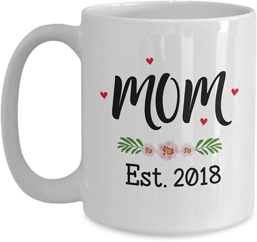 mom est 2018 mug