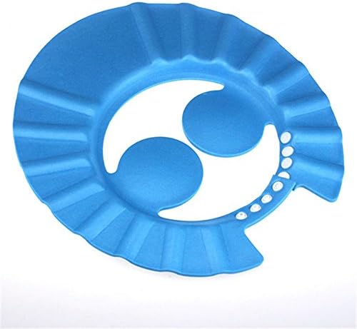 Allbrit Child Shampoo Shower Cap Bath Hat Protect Ear Soft Caps Adjustable Blue