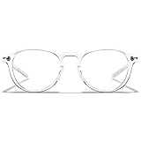 ROKA Oslo Gen 1 Modern Round Frame Readers - Clear
