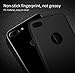 iPhone 7 Case, Yihailu Smoothly Shield Skin Shockproof Ultra Thin Slim Full Body Protective Scratch Resistant iPhone7 Cover - Silky Black