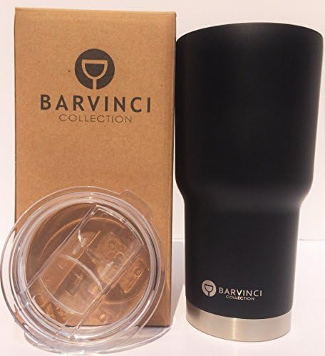 Matte Black Bigfoot 30 Oz. Vacuum Insulated Stainless Steel Travel Tumbler with new Slider Lid in Eco-Friendly Box Easy For Gift Wrapping
