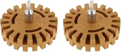 Homyl 2pcs Eraser Wheel Tool for Decal Sticker Remover Vinyl Stripe Adhesive