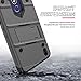 ZIZO Bolt Series Nokia 3.1 Plus Case Military Grade Drop Tested with Full Glass Screen Protector Holster and Kickstand MetalGray Black