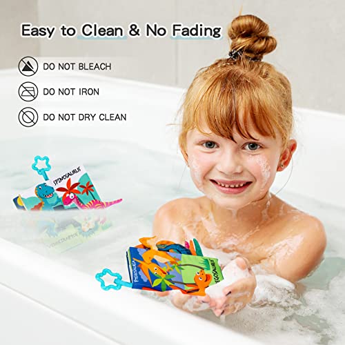 For Baby Shower Gift Fish Toys 0 6 12 18 Months,Touch Feel Crinkle Cloth Books For Babies Infant Newborn 0 3 Months Baby Girl Boy Shower Gifts Toys, Soft Teething Stroller Toy,Easter Gift