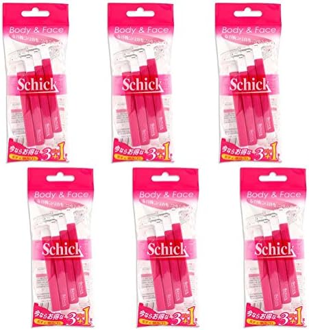 Schick Body &amp; Face for Women Disposable 3 Blade Razor 24count