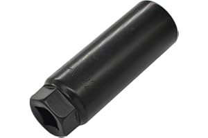 ITEQ O2 Oxygen Sensor Socket 1/2” Drive x 7/8” (22mm), Oxygen Sensor Remover Tool with Side Cutout Wire Gate, O2 Removal and 