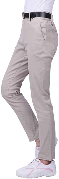 Amazon Honor Golf ゴルフパンツ レディース ゴルフウェア 女子 ゴルフ ブランド ロング ストレッチ パンツ ゴルファー ボトムス 美脚 速乾 撥水 暖 防風 春 春夏 ティ 5本付 ロングパンツ 通販
