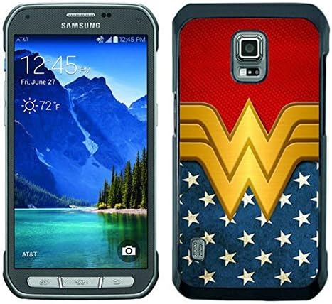 S5 Active Cases Designed With Wonder Women Black Case for Samsung Galaxy S5 Active