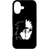 Naruto Sasuke Split Face Anime Case for iPhone 17