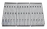 Hongso PCE693 Cast Iron Cooking Grid Replacement For Fiesta Blue Ember, Blue Ember FG50069LP, Blue Ember FG50069NG, FG500057-103, FG50057-703NG, FG50069 Gas Grill Models, Set Of 3