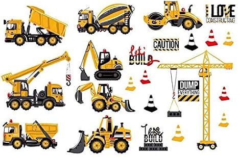 Warehouse Elements Flat Isolated Cartoon Set Of Storage Facility Building Cargo Truck Yellow Forklift Workin Print Design Trends Storage Facility Forklift