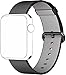 SELLERS360 Nylon Watch Woven Band Replacement Strap for Apple watch band Series 1 Series 2 iwatch (Black 42mm)