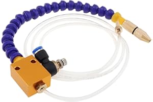 OriGlam Mist Coolant Mist Lubrication, Spray System Unit Used for CNC Lathe Milling Drill Machine