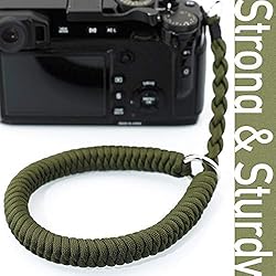 AJART Camera Wrist Strap (Green) Paracord Camera