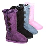 Fur Lined Snow Boots for GIRLS