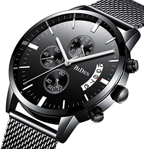 Watches,Men Watches Stainless Steel Wrist Watch for Men Quartz Dress Casual Analog Watch Gift Men