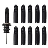 New Designed Liquor Pour Spouts Covers- 10 Pcs Plastic Bottle Pourer Cover Dust Caps (Not Include Pour Spout)