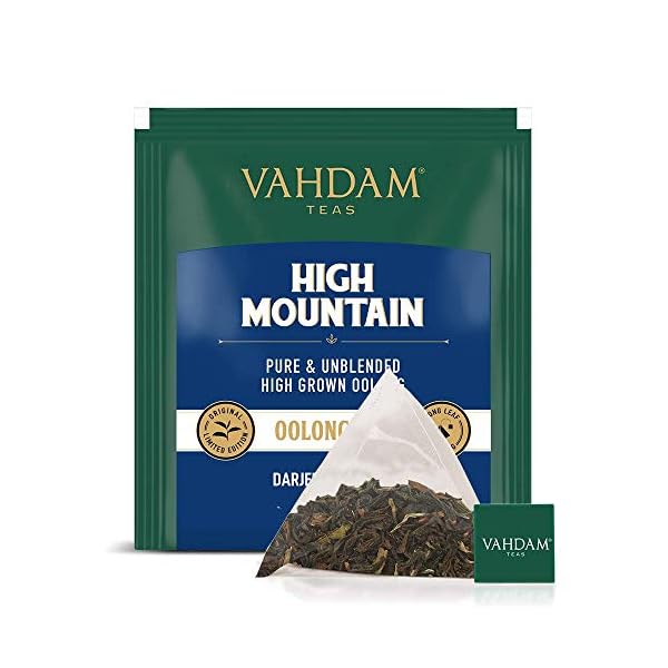 VAHDAM, Himalayan Oolong Teebeutel (100 Loser Tee Teebeutel) | 100% natürlicher Entgiftungstee | 100% reiner Oolong Tee… – Bild 3