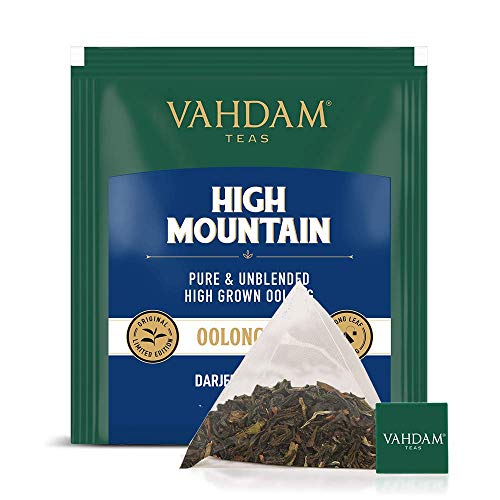 VAHDAM, Himalayan Oolong Teebeutel (100 Loser Tee Teebeutel) | 100% natürlicher Entgiftungstee | 100% reiner Oolong Tee… – Bild 3