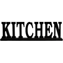 Rustic Wood Kitchen Sign for Home Decor, Decorative Wooden Cutout
