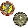 USMC Crucible Challenge Coin - Honoring The Dedication and Sacrifice of United States Marines-Disabled USMC Vet Owned Business