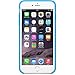 Apple - Silicone Case for Apple iPhone 6 Plus - Blue