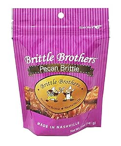 Brittle Brothers Pecan Brittle, 5 Ounce (850741006119)