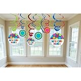 Cabana Dot Welcome Home Swirl Decorations