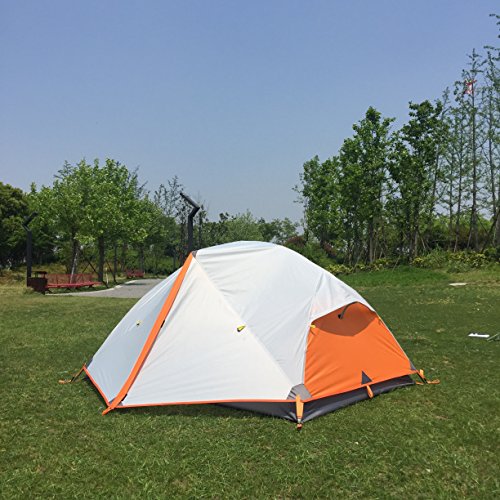 Survivalist Camping Water-Proof 2 Person Ultralight Tent for Backpacker Nature Adventure Mountaining