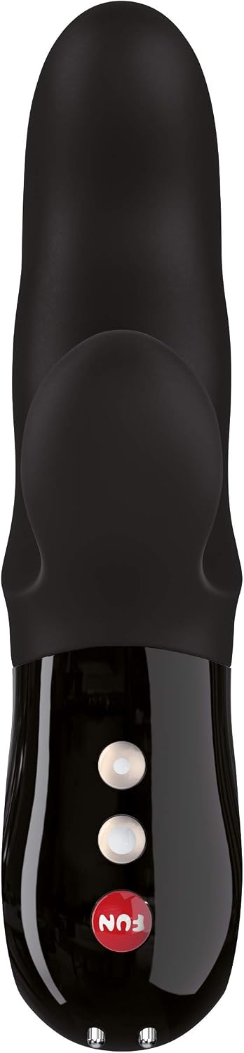 Fun Factory Miss BI - Black LINE - G-Spot Rabbit Vibrator Rechargeable Black Silicone - Image 3