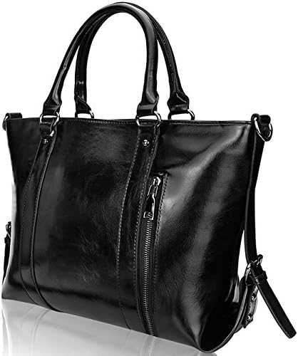 Designer Handbags,Women Large Purse Tote bags,YAAMUU Vintage Shoulder Bags Crossbody Bag[L0007/black]