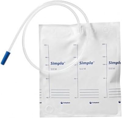 Simpla Night Bag 2L, 10 Pack - Urine Collection Bag - Non-Drainable