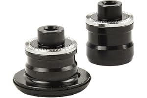 for Bike Hub QR Quick Release Thru Axle Adapter Converter End Cap M9 to 15mm Front M10 to 12mm Rear 100mm 135mm to 142mm Alum