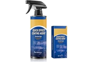 ACMEFUN Quick Effect Car Coating Spray: 2025 New Coating Agent for Car - Car Scratch Wax Polish Spray Waterless Wash - Oil Film Emulsion Glass Cleaner, Provides Long-Lasting Gloss (1)
