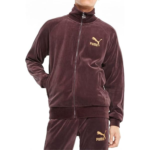 NASTOYS Velor Track Jacket・pants 【Ｍ】 Puma “Iconic T7 Track jkt velour Men's puma black – Moesports