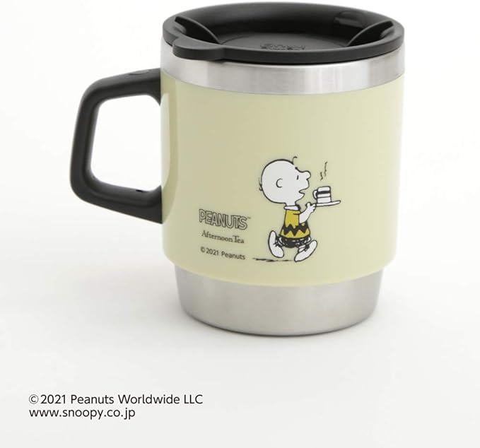 Amazon アフタヌーンティー リビング Afternoontea Living マグカップ Gu78 Peanuts スタッキングマグカップ イエロー 水筒 マグボトル オンライン通販