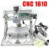 1610 GRBL control DIY mini CNC Carving Milling Engraving machine working area 160x100x45mm 3 Axis Pcb Milling machine,Wood Router, v2.4 110V-240V