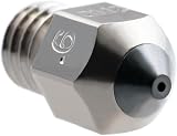 Micro Swiss CM2 MK8 Nozzle 0.6mm Hardened Steel Copper Core High Temp view 2