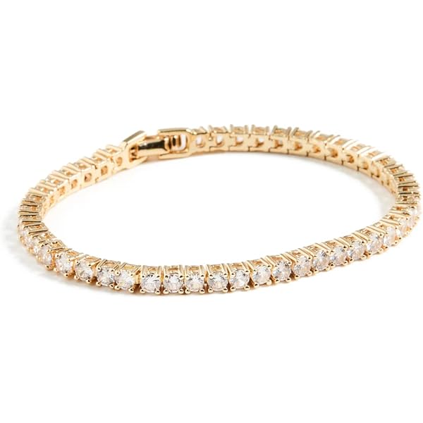 【Shashi】Tennis Clasp Bracelet テニスクラスプブレスレット Amazon.com: SHASHI Women's Cubic Zirconia Tennis Bracelet