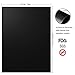 JiaHui Grill Mat Set of 4 - 100% Non-stick BBQ Grill Mats - FDA-Approved, PFOA Free, Reusable and Easy to Clean - Works on Gas , Charcoal , Electric Grill and More - 15.75 x 13 Inch (Black)